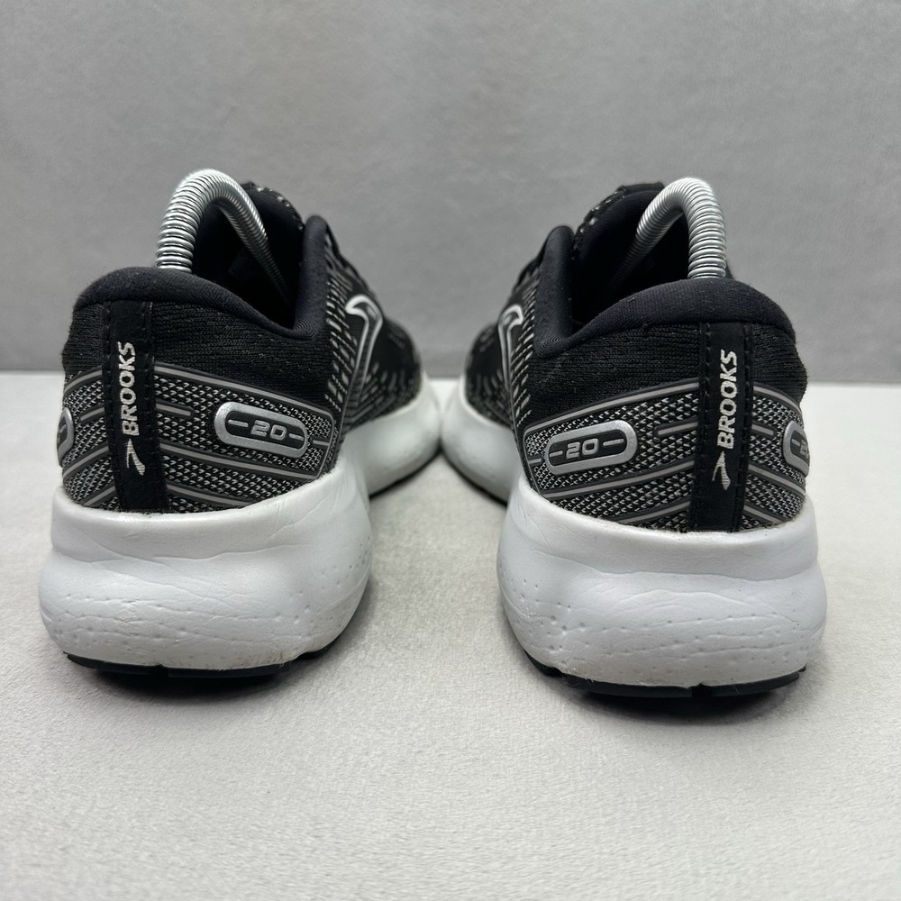 Womens Size 5.5 (B) Brooks Glycerin 20 Shoes Black / Gray Running Sneakers - Picture 4 of 8